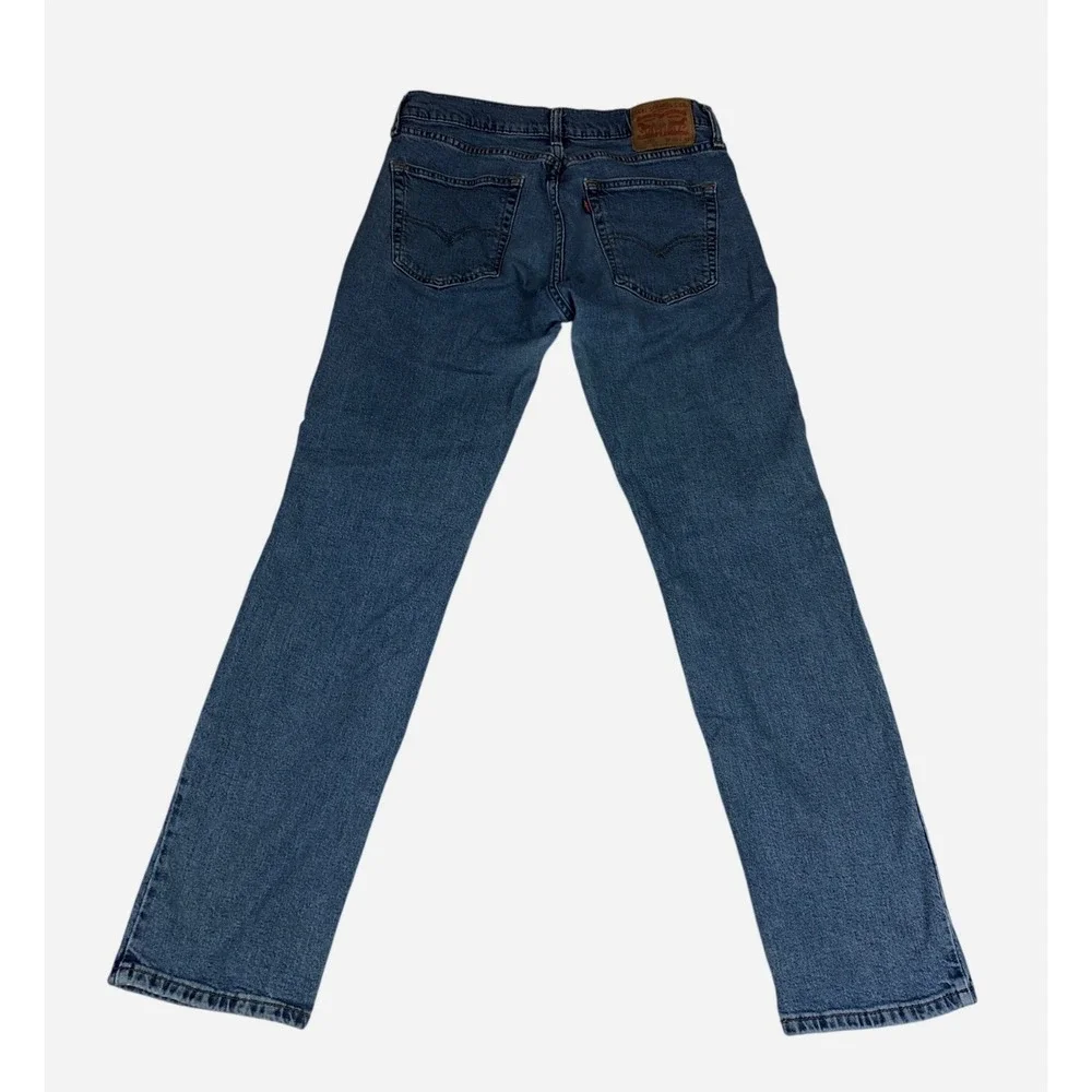 Levis 514 Straight Fit Mens Jeans 32x32 Medium Wash‎ Blue Denim Streetwear